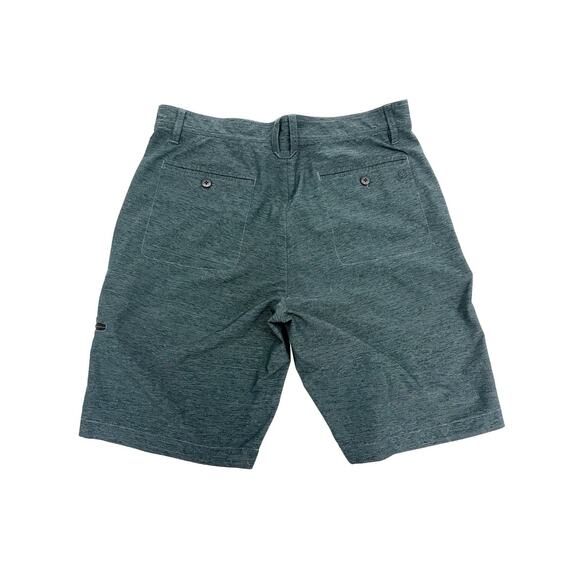 FootJoy Men’s Golf Shorts | Size 32 | Heathered Green Stretch | Performance Wear - Picture 3 of 9